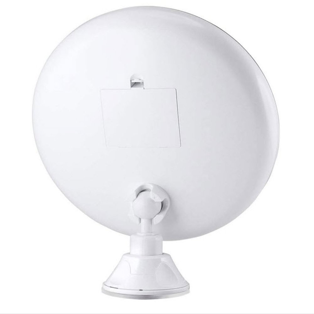 8" 10X LED lighted makeup mirror with suction cup - Picture 7 of 8